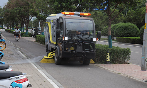 多功能電動高溫高壓清洗車清理地攤油污功能