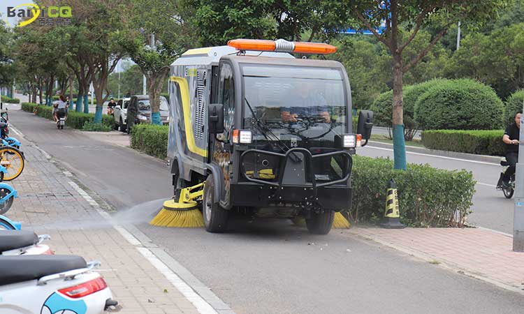 小型下洗掃車