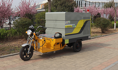 三輪電動高壓清洗車，小吃街清洗神器