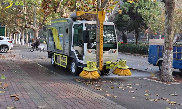 道路樹葉收集器