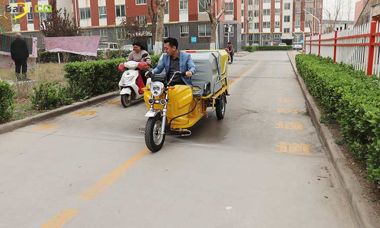 電動三輪高壓清洗車