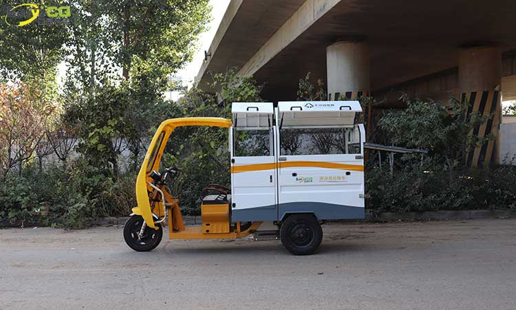 純電動(dòng)三輪垃圾清運(yùn)車