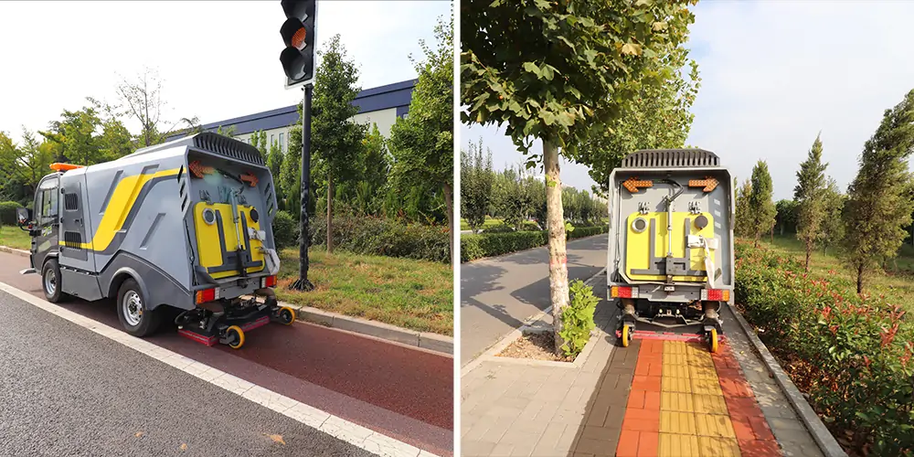 小型道路污染清除車