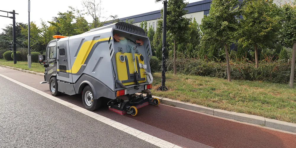 道路污染清除車_道路深度清潔車_純電動深度清潔車_深度清潔車