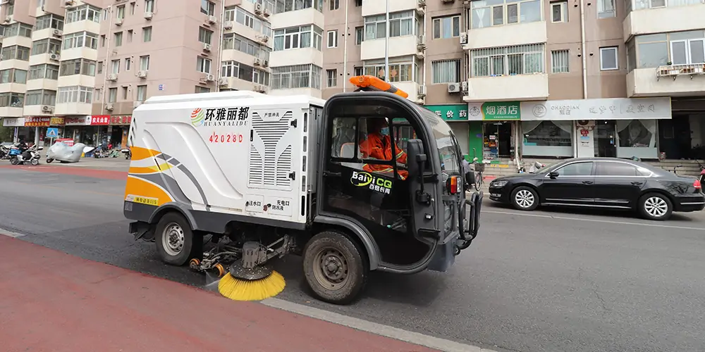 道路污染清除車_道路深度清潔車_純電動(dòng)深度清潔車_深度清潔車