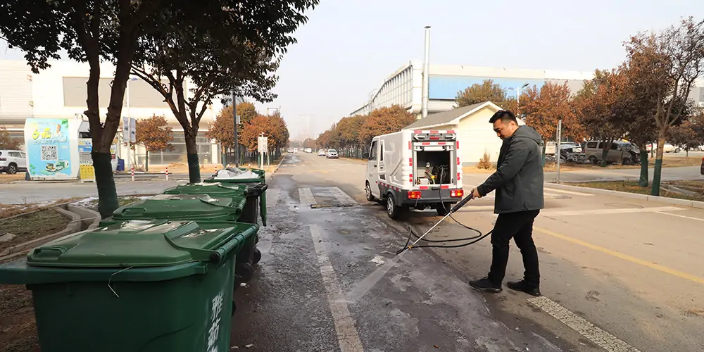 高壓環(huán)衛(wèi)沖洗車 四輪小型高壓沖洗車 電動高壓清洗沖洗車 高壓路面沖洗清洗車