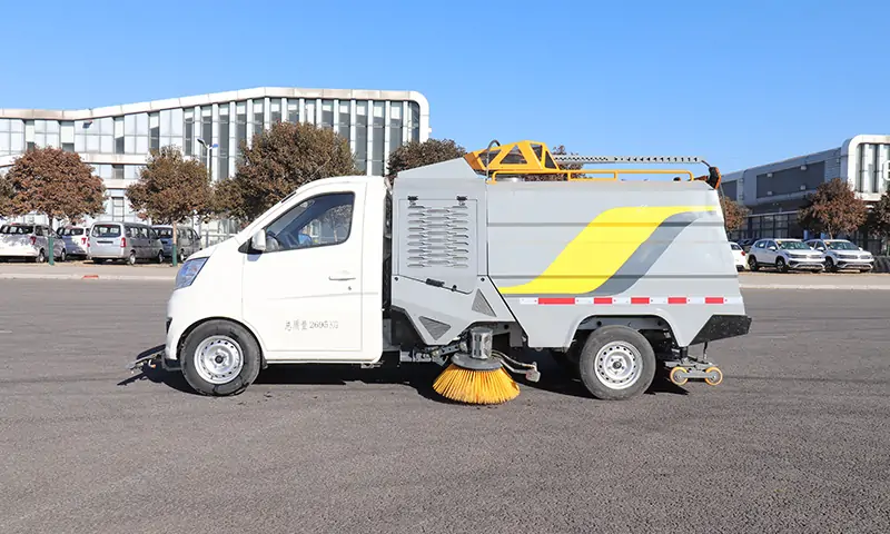 綠色行動，城市清潔新時代：純電動洗掃車全面上市